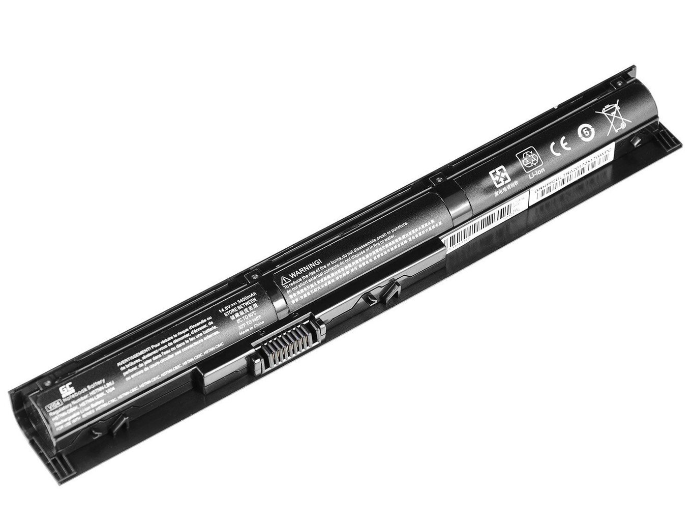 Green Cell Ultra Laptop Battery for HP ProBook 440 445 450 455 G2, HP Pavilion 14-V 15-P 17-F, HP Envy 15-K 17-K kaina ir informacija | Akumuliatoriai nešiojamiems kompiuteriams | pigu.lt