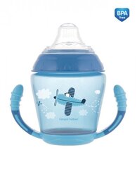 Neišsiliejantis puodelisCanpol Babies Toys, 230ml., nuo 9 mėn., mėlynas kaina ir informacija | Buteliukai kūdikiams ir jų priedai | pigu.lt