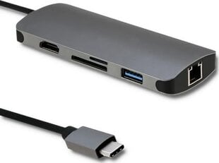 Qoltec 50382 kaina ir informacija | Adapteriai, USB šakotuvai | pigu.lt