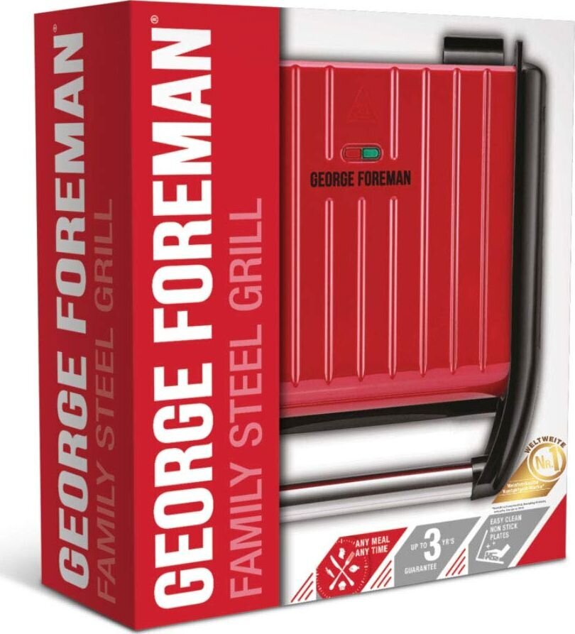 George Foreman 25040-56 kaina ir informacija | Griliai, marinatoriai | pigu.lt