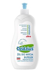 Plovimo gelis buteliukams ir kūdikių daiktų Dzidziuś, 500 ml kaina ir informacija | Kosmetika vaikams ir mamoms | pigu.lt