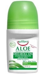 Шариковый дезодорант с экстрактом алоэ вера Equilibra Aloe Protezione Naturale Gentle 50 мл цена и информация | Дезодоранты | pigu.lt