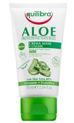 Drėkinamasis rankų kremas su alavijo ekstraktu Equilibra Aloe Protezione Naturale 75 ml kaina ir informacija | Kūno kremai, losjonai | pigu.lt