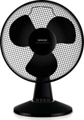 Вентилятор настольный Sencor SFE 4021BK, ⌀40см, 40Вт цена и информация | Вентиляторы | pigu.lt