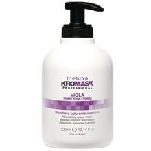 Маска для волос Inebrya Ice Cream Kromask Professional 300 мл придает волосам фиолетовый оттенок. цена и информация | Средства для укрепления волос | pigu.lt