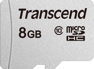 Transcend TS8GSDC300S kaina ir informacija | Atminties kortelės telefonams | pigu.lt