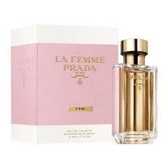 Tualetinis vanduo Prada La Femme L'Eau EDT moterims 50 ml kaina ir informacija | Kvepalai moterims | pigu.lt