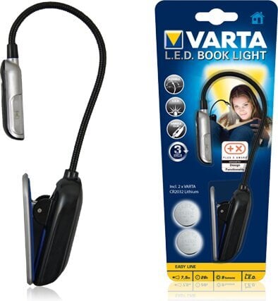 LED šviestuvas Varta Booklight цена и информация | Žibintuvėliai, prožektoriai | pigu.lt