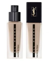 Makiažo pagrindas Yves Saint Laurent Encre De Peau All Hours 25 ml, BR30 Cool Almond kaina ir informacija | Makiažo pagrindai, pudros | pigu.lt