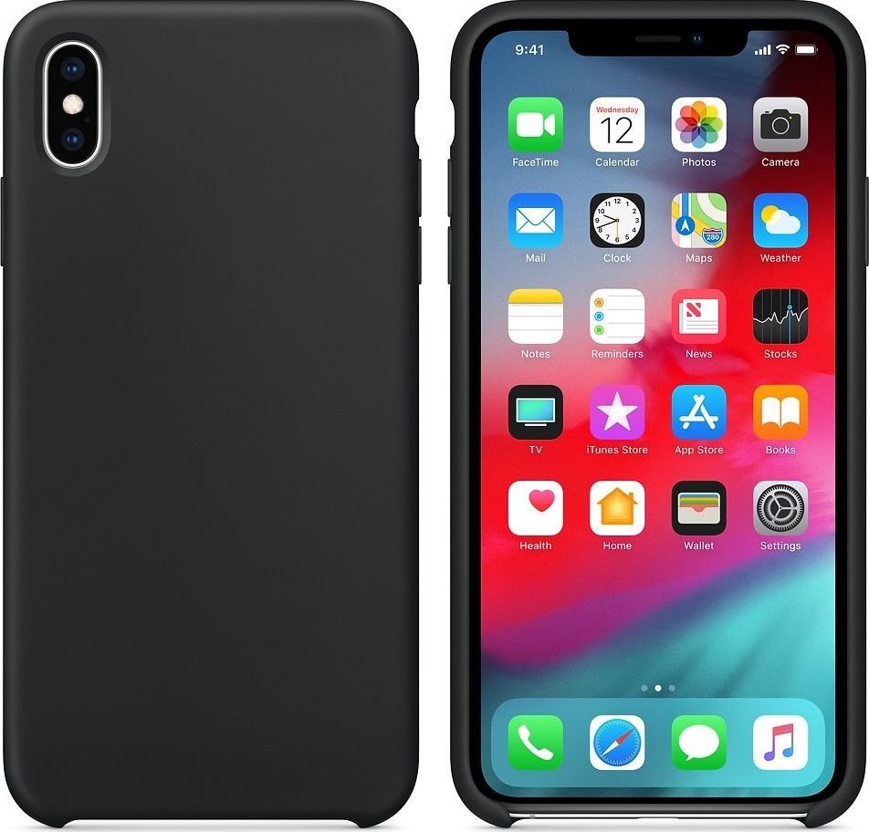 Hurtel Case, skirtas iPhone XS Max, juodas цена и информация | Telefono dėklai | pigu.lt