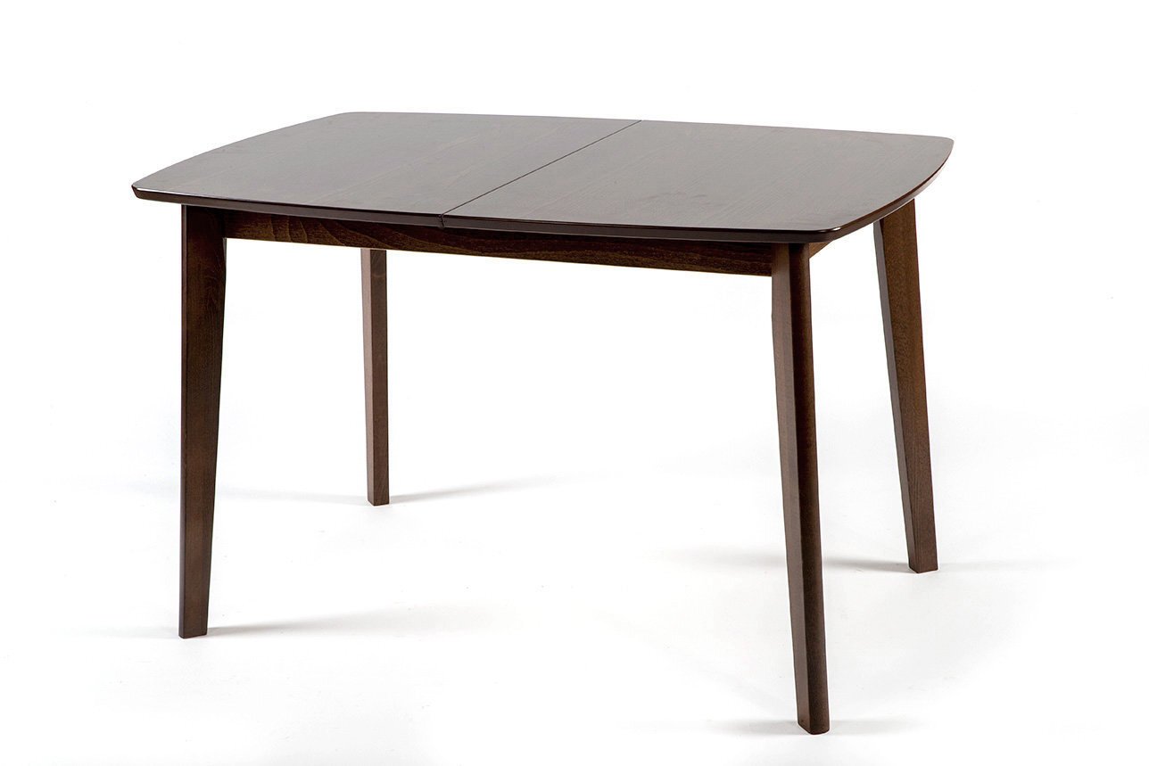 Išskleidžiamas stalas Bari S, tamsiai rudas kaina ir informacija | Virtuvės ir valgomojo stalai, staliukai | pigu.lt