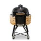 Keraminė kepsninė Kamado Bono Limited, 64cm, juoda kaina ir informacija | Kepsninės, griliai | pigu.lt