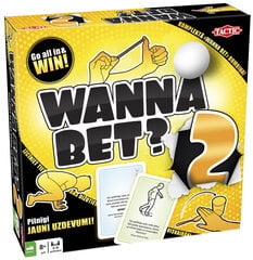 Tactic Wanna Bet Art.55730T Настольная игра Поспорим(лат.язык) цена и информация | Настольные игры, головоломки | pigu.lt