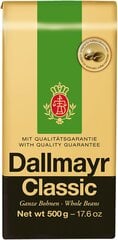 Dallmayr Classic kavos pupelės, 0,5kg kaina ir informacija | Kava, kakava | pigu.lt