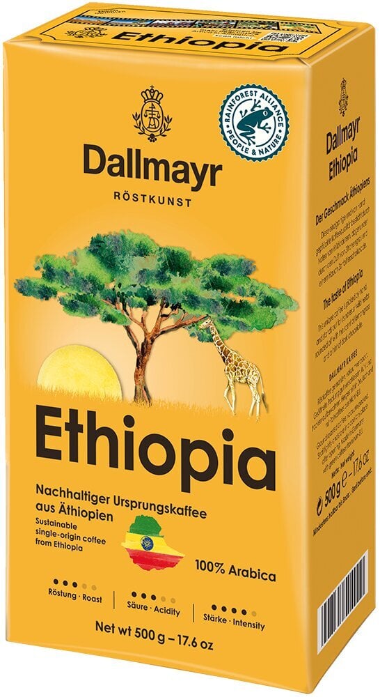 Dallmayr Ethiopia malta kava HVP 0,5kg цена и информация | Kava, kakava | pigu.lt