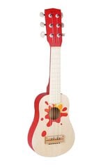 CLASSIC WORLD Drewniana Gitara dla Dzieci Akustyczna цена и информация | Развивающие игрушки | pigu.lt