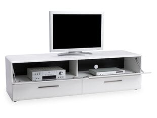 TV staliukas Madrano MEGT122B, baltas kaina ir informacija | TV staliukai | pigu.lt