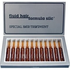 Itin stipraus poveikio ampulės trapiems plaukams WT- Methode FLUID HAIR FORMULA SILK Nr.2 12x10 ml kaina ir informacija | Priemonės plaukų stiprinimui | pigu.lt