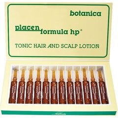 Stipraus poveikio ampulės plaukams su placenta WT- Methode Placen Formula Hp Botanica Nr.4, 12 x 10 ml kaina ir informacija | Priemonės plaukų stiprinimui | pigu.lt