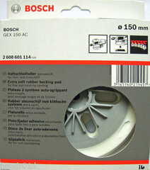 Шлифовальный диск Bosch, 150 мм  цена и информация | Шлифовальные машины | pigu.lt