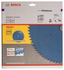 Пильный диск Bosch Expert for Multi Material 254 x 30мм цена и информация | Запчасти для садовой техники | pigu.lt