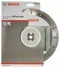 Алмазный диск Bosch 230x22,2мм, сегментный цена и информация | Механические инструменты | pigu.lt