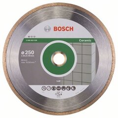 Deimantinis diskas Bosch Standard for Ceramic 250x25,40mm kaina ir informacija | Mechaniniai įrankiai | pigu.lt