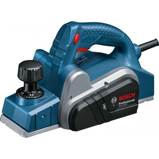 Bosch Strug GHO 6500 Professional 650W 0-2,6mm (0601596000) kaina ir informacija | Obliai | pigu.lt