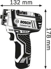 Аккумуляторная дрель-шуруповерт Bosch GSR Professional цена и информация | Bosch Инструменты | pigu.lt