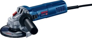 Электрическая угловая шлифовальная машина Bosch GWS 9-125 900W 125 мм цена и информация | Шлифовальные машины | pigu.lt