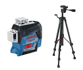 Lazeris Bosch 3-80 C + BT150, 1 vnt. kaina ir informacija | Mechaniniai įrankiai | pigu.lt