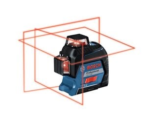 BOSCH LINE LASER 3-DEMSION GLL 3-80 kaina ir informacija | Suktuvai, gręžtuvai | pigu.lt