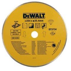 Алмазный диск Dewalt 250x25,4мм DT3734 цена и информация | Шлифовальные машины | pigu.lt