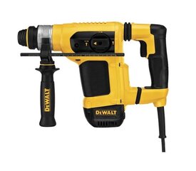 Перфоратор DEWALT SDS PLUS 1000W 4.2J 4.2kg D25413K цена и информация | Шуруповерты, дрели | pigu.lt