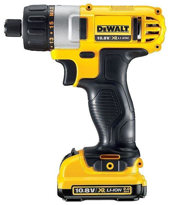 Akumuliatorinis suktuvas Dewalt 10,8V 2,0Ah XR 1/4" (DCF610D2) kaina ir informacija | Suktuvai, gręžtuvai | pigu.lt