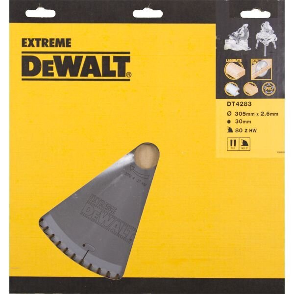 Pjovimo diskas Dewalt 305x30mm - DT4283 kaina ir informacija | Sodo technikos dalys | pigu.lt