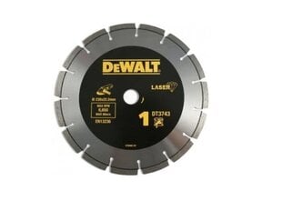 Deimantinis diskas betonui DeWalt 230x22.2mm (DT3743) kaina ir informacija | Mechaniniai įrankiai | pigu.lt