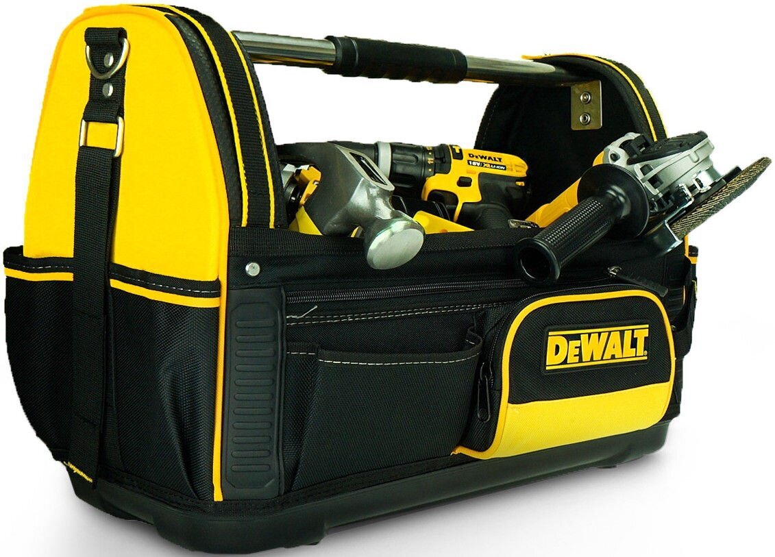 Dewalt atviras įrankių krepšys 18" 1-79-208 kaina ir informacija | Įrankių dėžės, laikikliai | pigu.lt