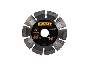 Алмазный диск DeWalt 125x2x22.2 мм - DT3741 цена и информация | Механические инструменты | pigu.lt