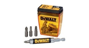 Набор поворотных насадок DeWalt (DT71511), 16 шт. цена и информация | Механические инструменты | pigu.lt