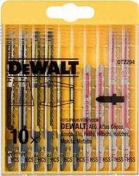 Dewalt pjūklelių metalui rinkinys, 10 vnt цена и информация | Sodo technikos dalys | pigu.lt