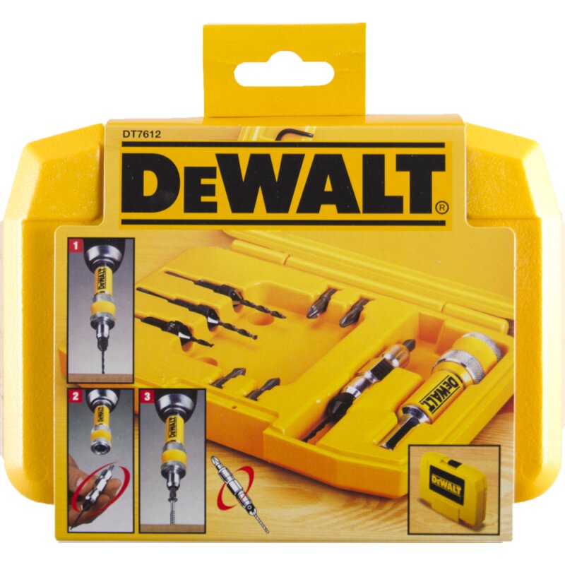 Skaitiklis Dewalt 12 vnt. kaina ir informacija | Mechaniniai įrankiai | pigu.lt