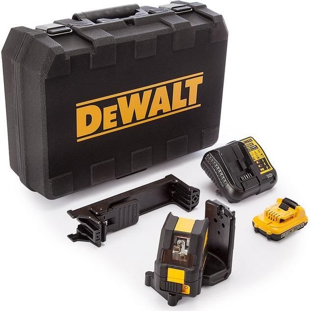 Linijinis lazeris Dewalt DCE088D1R-QW цена и информация | Mechaniniai įrankiai | pigu.lt