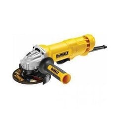 Kampinis šlifuoklis DeWalt DWE4237K-QS 125mm 1400W + kufer (DWE4237K) kaina ir informacija | Šlifuokliai | pigu.lt