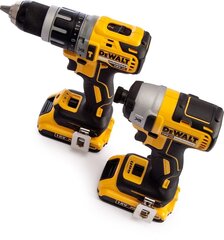 18V Combo DCK266P2: DCD796 + DCF887, 2x5,0 Ah, DeWalt цена и информация | Шуруповерты, дрели | pigu.lt