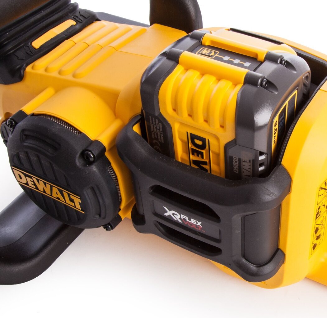 Akumuliatorinis pjūklas Dewalt Flexvolt 54V 9Ah (DCM575X1) kaina ir informacija | Grandininiai pjūklai | pigu.lt