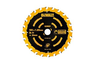 Dewalt pjovimo diskas 165 x 20mm (DT10624) kaina ir informacija | Sodo technikos dalys | pigu.lt