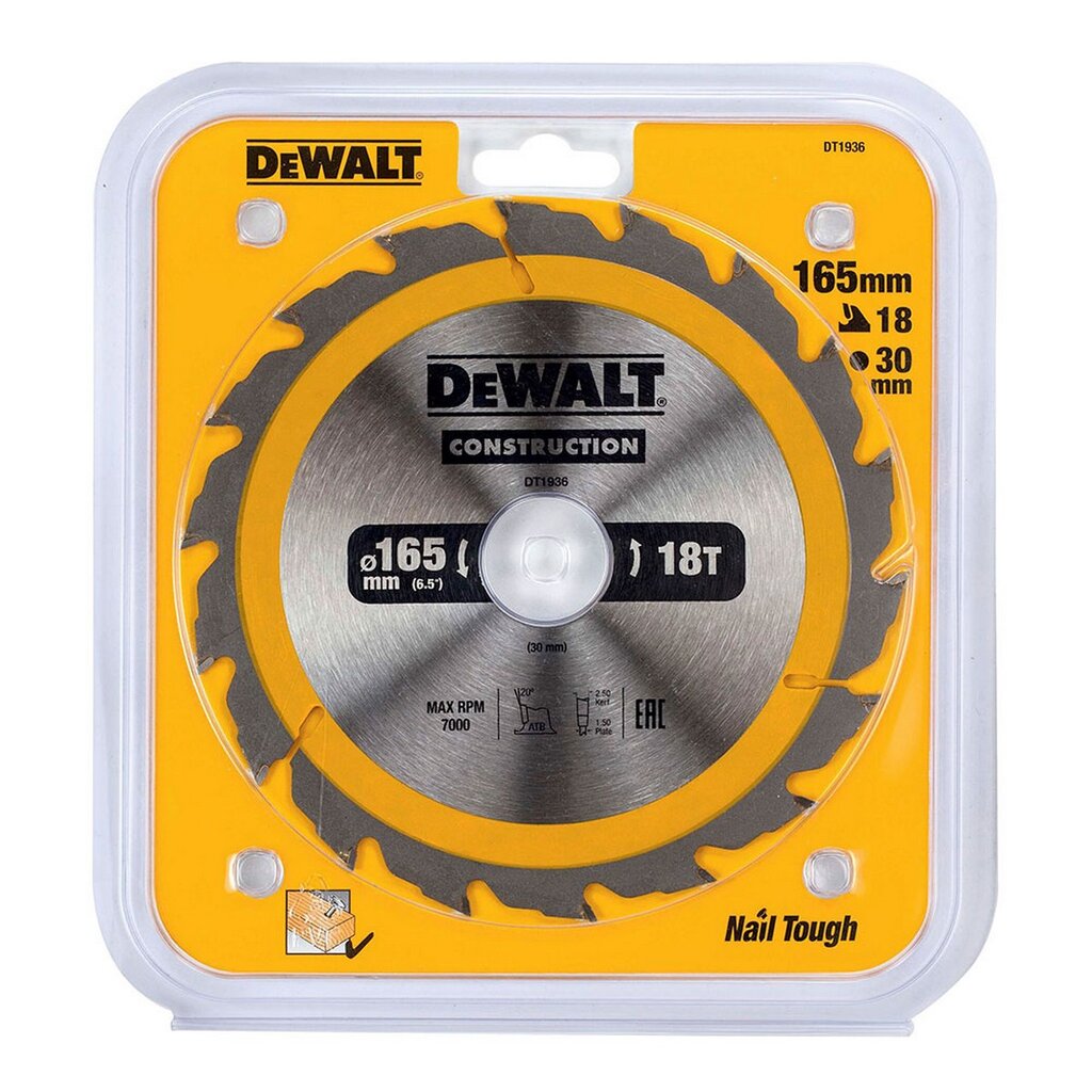 Pjovimo diskas Dewalt kaina ir informacija | Pjūklai, pjovimo staklės | pigu.lt