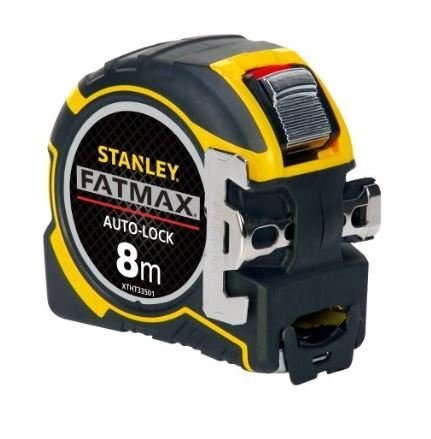 Matavimo juosta Stanley Fatmax XTHT0-33501, 8 m цена и информация | Mechaniniai įrankiai | pigu.lt