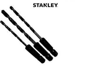 Įgilintojų grąžtų rinkinys Stanley, Nr. 8-10-12 kaina ir informacija | Mechaniniai įrankiai | pigu.lt